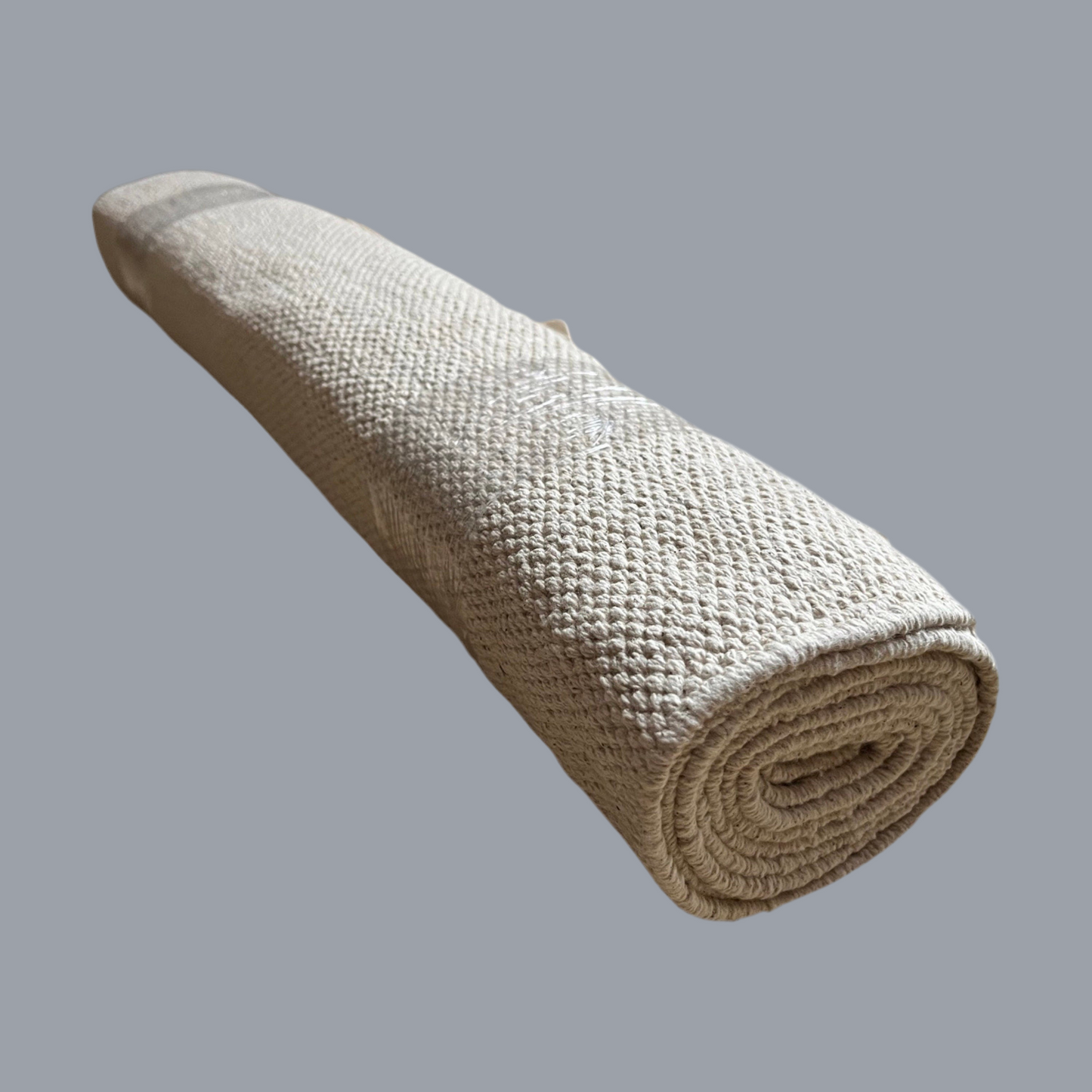 Organic Indian Cotton Yoga Mat, Eco-Friendly and Skin-Friendly, Perfect for Daily Yoga Practice, Ideal Gift for Fitness Enthusiasts