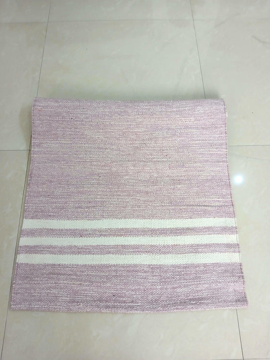 Handmade Organic Cotton Yoga Mat, Lightweight, Non-Slip