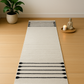 Organic Cotton Yoga Mat- 24x72 Inch Handcrafted, Eco-Friendly, Anti-Skid, Skin-Friendly, Lightweight, Ideal Yoga Gift for Her/Him