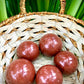 Himalayan Red Jasper Sphere, Mystical Stone of Warriors, Chakra Healing Crystal, Unique Spiritual Gift