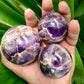 Super Seven Crystal, Genuine 7-in-1 Healing Crystal & Melody Stone for Chakra Healing, Metaphysical Energy