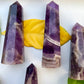 Powerful Super 7 Crystal Points for Healing and Spiritual Energy | Natural Super Seven Crystal Tower Points