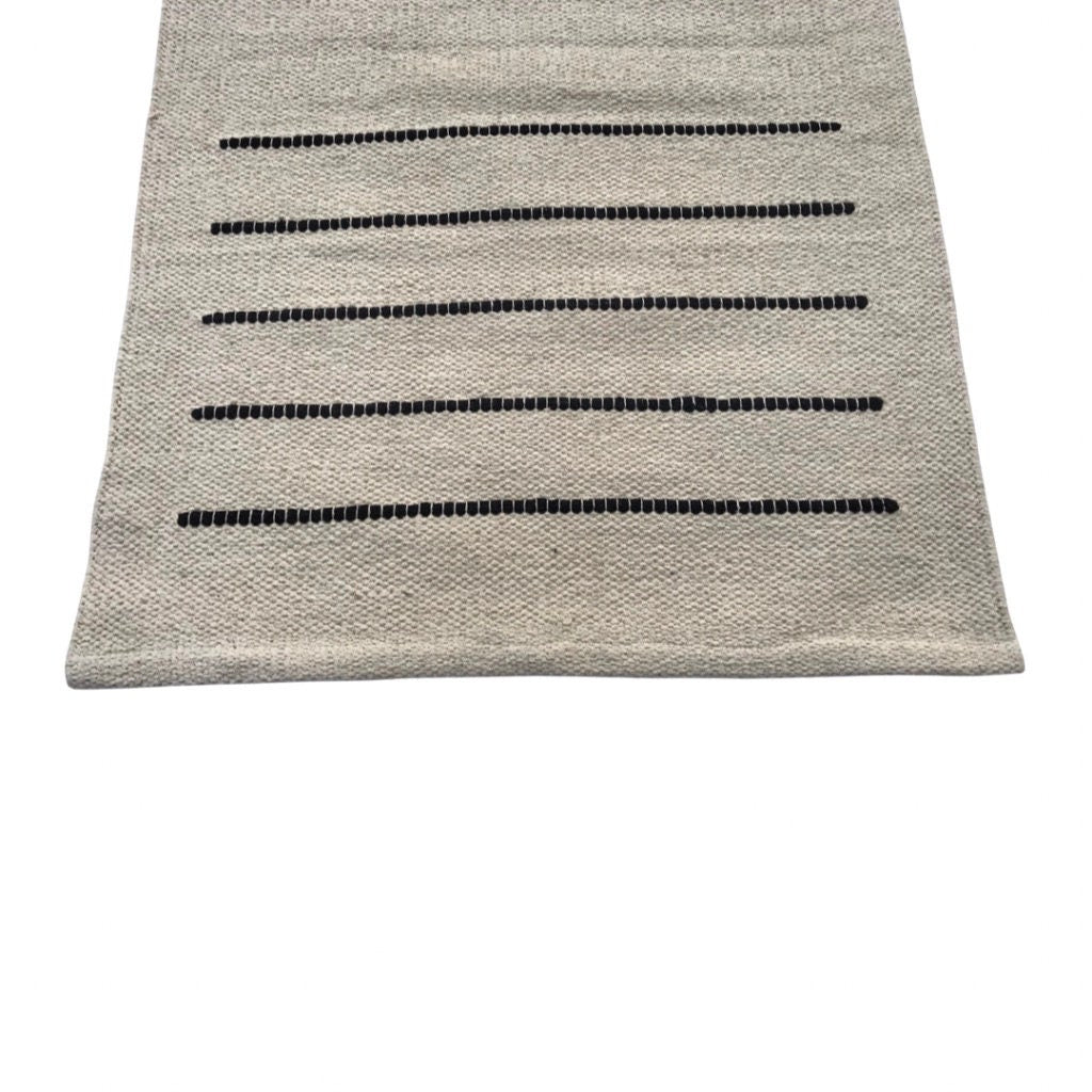 Cotton Yoga Rug - Eco-Friendly Handwoven Mat, Breathable & Anti-Skid, Premium Sustainable Yoga Gift for Her or Him