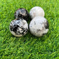 Natural Rainbow Moonstone Ball, 50mm Hand-Polished Gem, Serene Meditation Tool, Thoughtful Gift for Spiritual Seekers