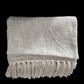 Handwoven Organic Cotton Yoga Blanket, Eco-Friendly, Hypoallergenic, Artisanal Comfort for Yoga, Meditation & Home Decor