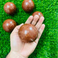Himalayan Red Jasper Sphere, Mystical Stone of Warriors, Chakra Healing Crystal, Unique Spiritual Gift