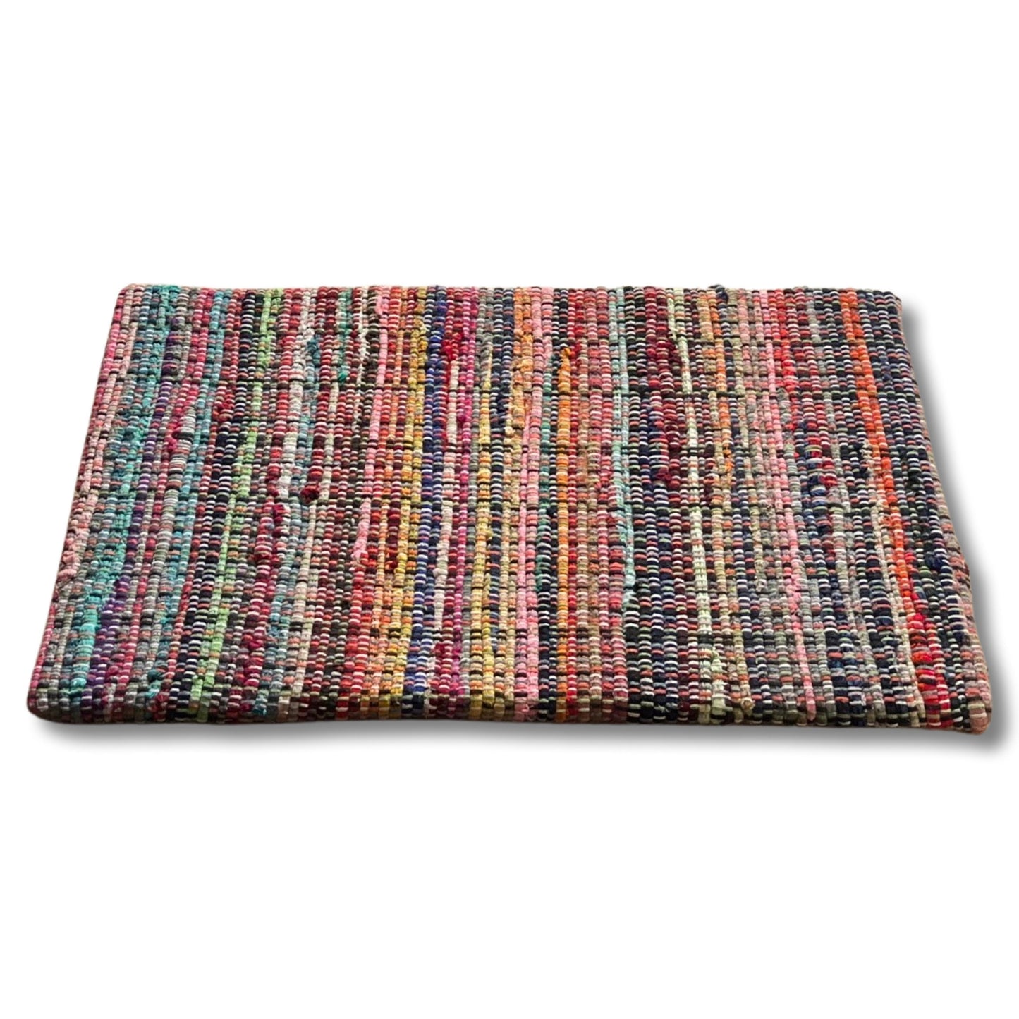Alfombra de cocina de algodón tejida a mano | Impermeable y antideslizante | 18 x 30 pulgadas | Esencial para el hogar ecológico