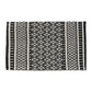 Hand-Woven Cotton Kitchen Rug, Neutral Artisan Floor Mat, Elegant Home Decor, Housewarming Gift