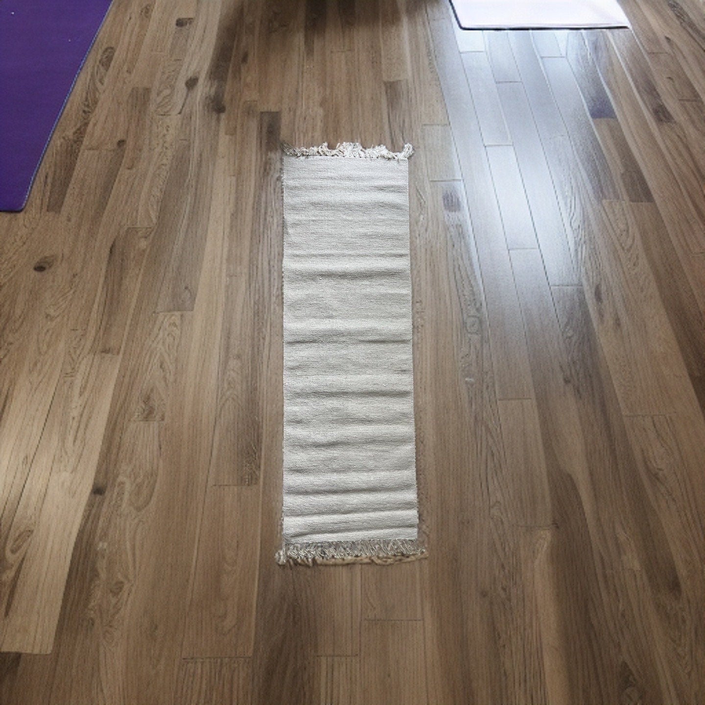 Organic Indian Cotton Yoga Mat, Eco-Friendly and Skin-Friendly, Perfect for Daily Yoga Practice, Ideal Gift for Fitness Enthusiasts