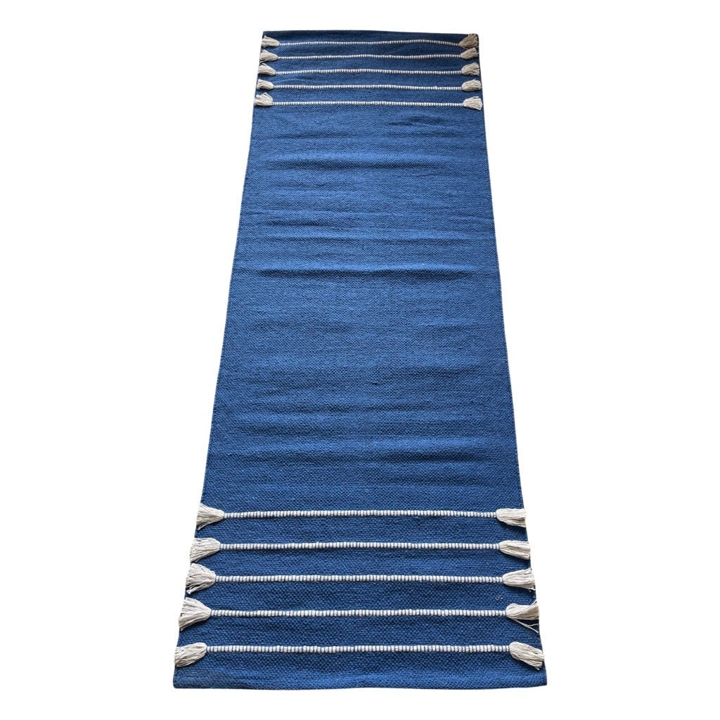 Handmade Yoga Mat, Non-Slip Cotton Rug, Lightweight Travel Yoga Mat, Non-toxic, Eco-friendly, and Sustainable