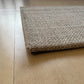 Hand-Woven Cotton Kitchen Rug – 18x30 Inch Neutral Cream Floor Mat | Washable Anti-Fatigue Kitchen Runner | Boho Farmhouse Decor