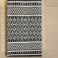 Hand-Woven Cotton Kitchen Rug, Neutral Artisan Floor Mat, Elegant Home Decor, Housewarming Gift