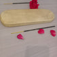Artisan Incense Burner Holder, Eco-Friendly Wooden Tray for Sticks, Antique Finish Home Decor Gift