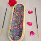 Incense Holder, Unique 12" Wooden Incense Burner, Eco-Friendly Ashtray, Antique Finish Meditation & Relaxation Gift