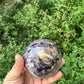 Super Seven Crystal, Genuine 7-in-1 Healing Crystal & Melody Stone for Chakra Healing, Metaphysical Energy