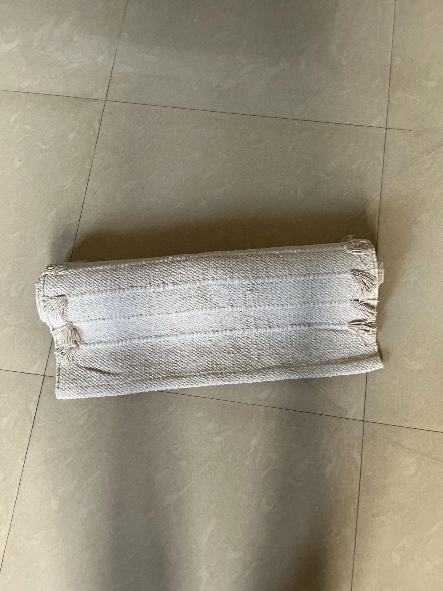 Tapete de yoga de algodón orgánico 2x6, alfombra de yoga antideslizante, tapete de meditación lavable, tapete de pilates ecológico para fitness EE. UU.