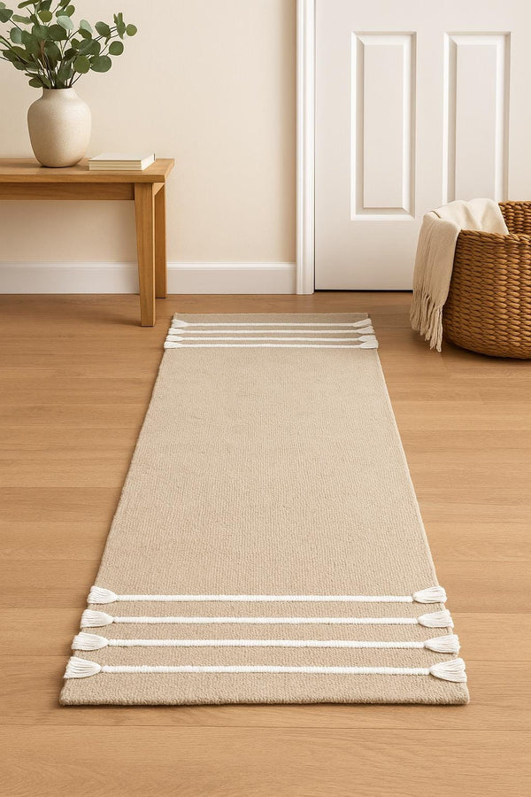 Eco-Conscious Cotton Yoga Mat Antibacterial Non Slip Eco-Friendly Workout Mat Mindful Living Gift