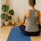 Handmade Yoga Mat, Non-Slip Cotton Rug, Lightweight Travel Yoga Mat, Non-toxic, Eco-friendly, and Sustainable