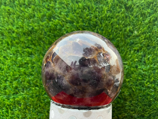 Super 7 Sphere, Super Seven Sphere, Super Seven Orb, Melody Stone, Sacred Seven Polished Crystal Ball, Super Seven Crystal