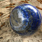 Lapis Lazuli Sphere , Lapis Lazuli Crystal Ball, Healing With Lapis Lazuli,  Lapis Lazuli, Crystal Healing with Lapis Lazuli