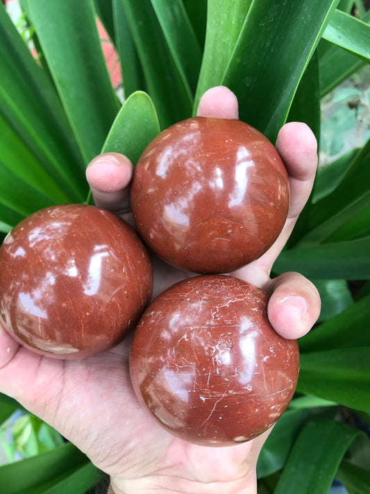 Red Jasper Sphere , Red Jasper Quartz Stone Spheres, Red Jasper Healing Crystals, Red Jasper Polished Stone Ball